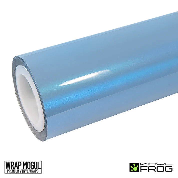 Vinyl Frog Candy Metallic Dark Gray Blue Vinyl Wrap | CMP11_PST