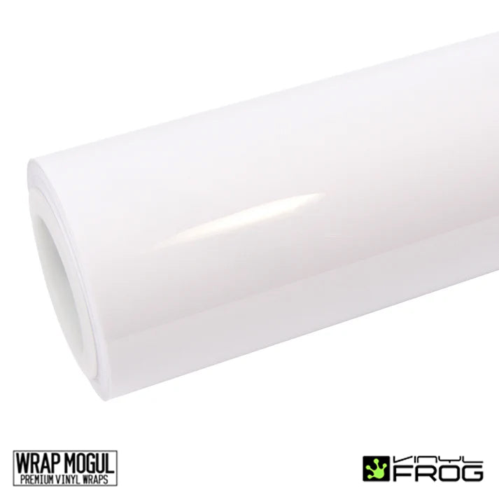 Vinyl Frog High Glossy Crystal White Vinyl Wrap | SGP03_PET