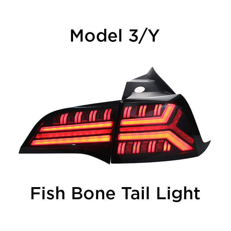 Tesla Model 3/Y Fish Bone Tail Light