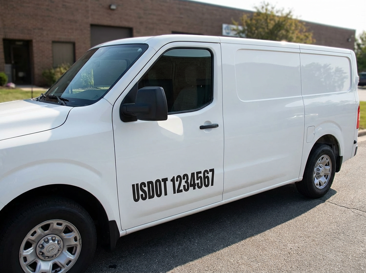 Company License Number Decal