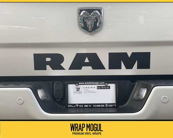 RAM 1500 Rear Logo Decal