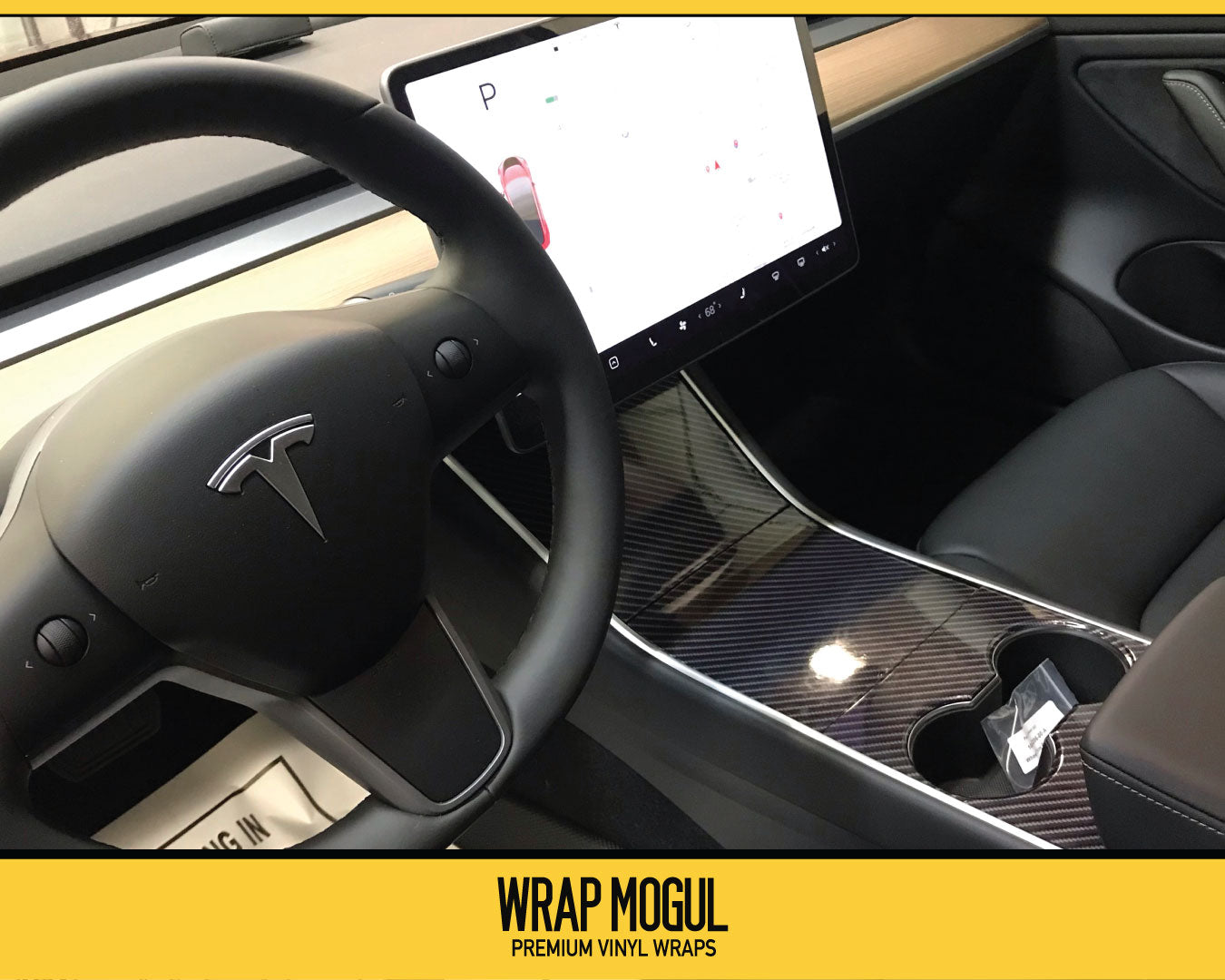 2019 Tesla Center Console Decal Kit