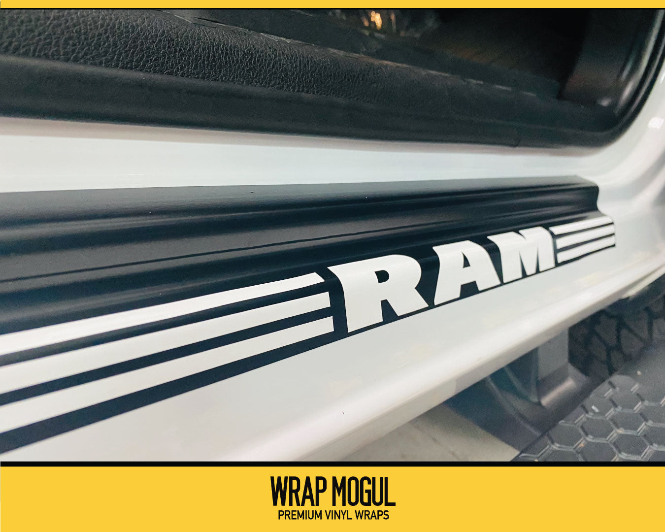 RAM 1500 Door Sill Decal x 4